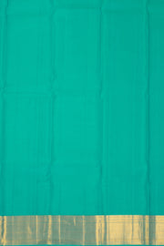 Cherry Brick Maroon Kanjivaram Pure Silk Saree With Golden Zari Leaf Butta Design And Peacock Border 10076716