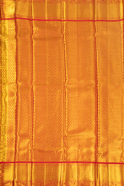 Dewdrop Green Kanjivaram Pure Silk Saree With Floral Design 10076733