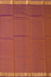 Golden Saffron Yellow Kanjivaram Pure Silk Saree With Floral Butta Design And Floral Zari Border 10076740