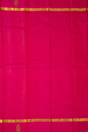 Crushed Berry Pink Kanjivaram Pure Silk Saree With Checks Design And Paisley Border 10076766