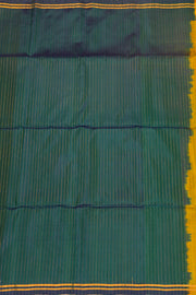Sunflower Gold Yellow Handloom Borderless Kanjivaram Soft Silk Saree 10076796