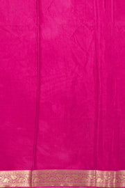Plum Semi Mysore Crepe Silk Saree 10077787