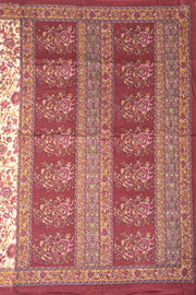 Beige Kani Printed Silk Saree 10077865