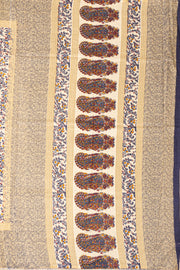 Beige Kani Printed Silk Saree 10077867