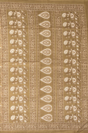 Olive Gold Kani Printed Silk Saree 10077870
