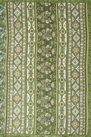 Green Kani Printed Silk Saree 10078003
