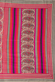 Cream Kani Printed Silk Saree 10078006