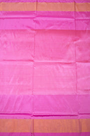 Electric Pink Kanjivaram Silk Vegan Saree 10075584