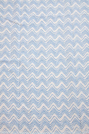 White Hand Block Printed Cotton Saree 10069090 - Avishya