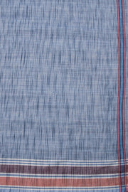 Grey Handloom Bhujodi Kala Cotton Saree 10069852 - Avishya