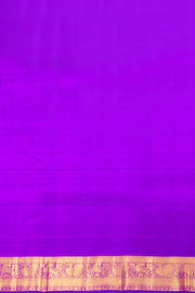 Purple Bridal Kanjivaram Silk Saree 10070601