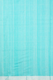 Blue & Purple Chanderi Half & Half Silk Cotton Saree