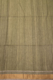 Green Chanderi Silk Cotton Saree
