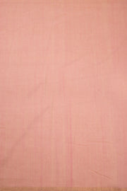 Orange Chanderi Silk Cotton Saree With Tissue Pallu