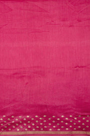 Yellow Handloom Mercersised Saree with Zari Embroidery 10073083