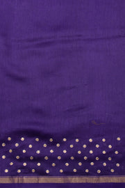 Pink Handloom Mercersised Saree with Zari Embroidery 10073084