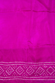 Pink Mulberry Silk Saree With Mukaish work 10073086