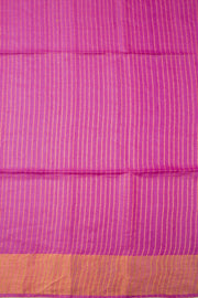 Pink Handloom Tussar Silk Saree With sequins kangri and 3 dot Butti 10073089