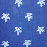 Blue Indigo Dabu Printed Cotton Blouse 10068952 - Avishya