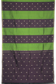 Snuff Brown Pure Zari Kanjivaram Silk Saree 10063328