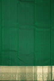 Green Bridal Kanjivaram Pure Zari Silk Saree 10072871