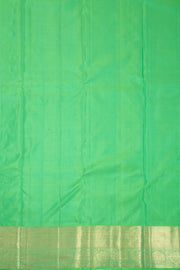 Green Bridal Kanjivaram Pure Zari Silk Saree 10072873