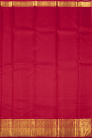 Red Monotone Kodimalai Bridal Kanjivaram Pure Zari Silk Saree 10074731