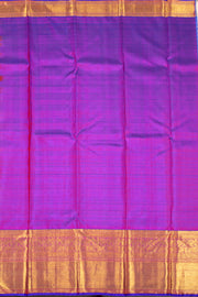 Carmine Red Monotone Bridal Kanjivaram Pure Zari Silk Saree 10074733