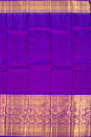 Mint Green Bridal Kanjivaram Pure Silk with Silver Zari Saree 10074740