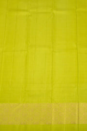 Mint Green Bridal Kanjivaram Pure Silk with Silver Zari Saree 10074752