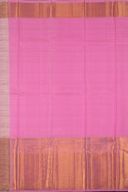 Persian Pink Monotone Kanjivaram Silk Saree 10075620