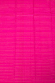 Tropical Rainforest Kanjivaram Silk Saree with Checks Design 10075634