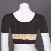 Black Handloom Banarasi Katan Silk Saree 10074259