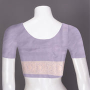 Grey Handloom Banarasi Katan Silk Saree 10074260