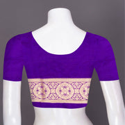 Purple Handloom Banarasi Katan Silk Saree 10074261