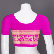 Pink Handloom Banarasi Katan Silk Saree 10074262