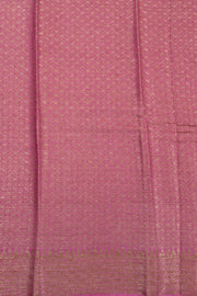 Pink Handloom Banarasi Muga Silk Saree 10074270