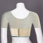 Blue Banarasi Tissue Silk Saree 10074278