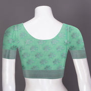 Green South Silk Cotton Saree 10073589