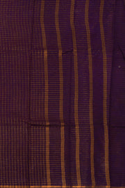 Brown Handcrafted Sungudi Cotton Saree 10074933