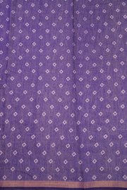 Purple Patola Printed Silk Cotton Saree 10074940