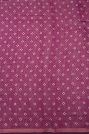 Magenta Patola Printed Silk Cotton Saree 10074941