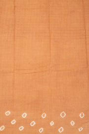 Red Handcrafted Sungudi Cotton Saree 10077102