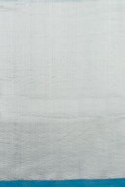 Blue Handloom Chanderi Silk Saree