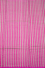 Grey Chanderi Printed Silk Cotton Saree 10075361