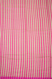 Green Chanderi Printed Silk Cotton Saree 10075365