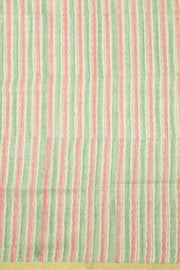 Green Chanderi Printed Silk Cotton Saree 10075366