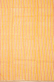Yellow Chanderi Printed Silk Cotton Saree 10075368