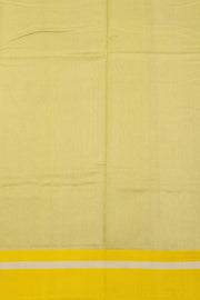 Yellow Chanderi Silk Cotton Saree 10075376