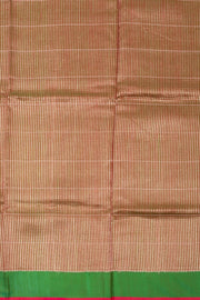 Green Chanderi Silk Cotton Saree 10075380